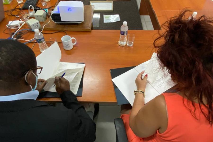 Firman convenio de trabajo la Universidad de Ciencias Médicas de La Habana y la UCCFD 