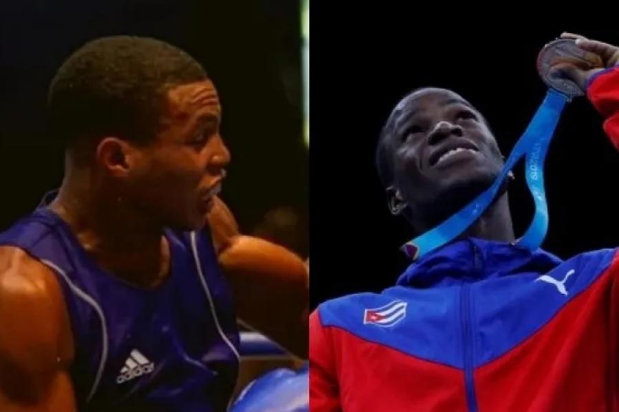 Osbel Caballero (57 kgs) y Kevin Brown (67 kgs) (Foto: Tomada de Cubahora)