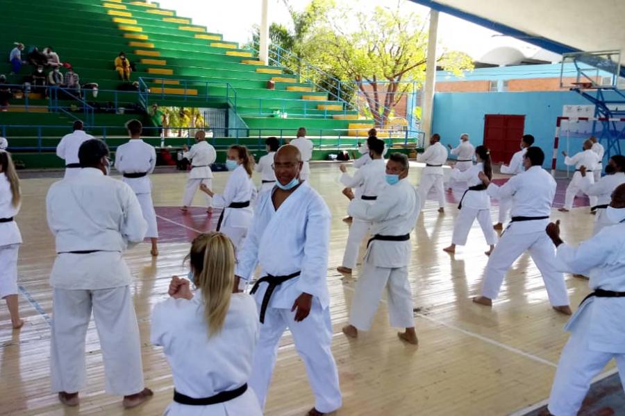 El Séptimo dan en Karate do, Miguel Chávez Calzadilla, imparte el Primer Seminario de Karate do tradicional y Katas de Competición
