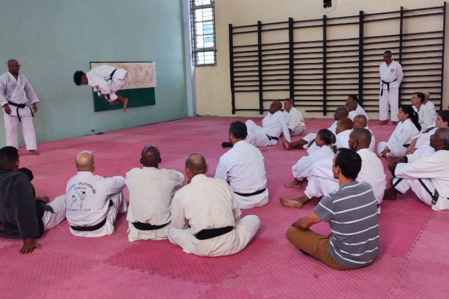 El sensei Miguel Chávez diserta sobre interesantes temáticas asociadas al Karate Do
