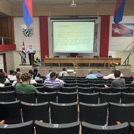 Comité Provincial del Partido y el Gobierno de La Habana sostuvo un provechoso intercambio con estudiantes y profesores de la Universidad